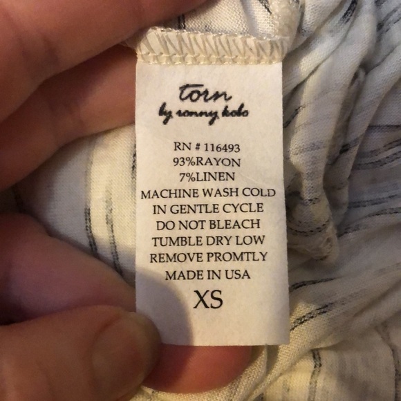 Authentic Torn by Ronny Kobo Aztec Geometric Tee - Picture 4 of 4